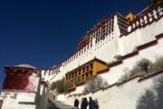 Climbing on Potala