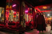 Inside of Drepung monastery